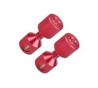 CYDZSRA Lightweight Flange Tools Quick Durable Anodized Pins Two Hole Alignment Level Which Makes Quicker Intuitive To Check If Flange Is Level Wheel Bearing, Red, 8cm