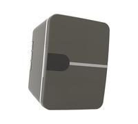 CYDZSRA Little Tiny Refrigerator Offers Practical Storage Solution Keeps Cosmetics Food Close At Hand Home Office Mini Fridge 4L Beauty Makeup Skincare Mini Fridge, Gray