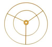 CYDZSRA Metal Lightweight Lampshade Frame Ring Adding Touch Of Class To Dining Rooms Making Versatile Accessory For Lighting Needs. Lampshade Frame Ring Rack Support Stand Bedroom, 35cm