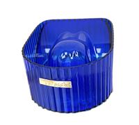 CYDZSRA Nails Art Gel Cleaning Removal Tool Soaking Bowl Wonderful Choice For Women Seeking To Improve Nail Care Experience DIY Home Bathing Nail Salon Soften Dead Skin Bowl, Blue, 14x10.8x6.6cm