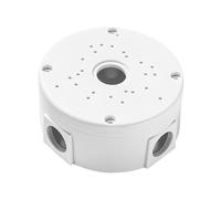 CYDZSRA Outdoor Camera Junction Mounting Box Functions As Durable Junction Box Offering Effective Waterproof Capabilities For Security Camera Setup Outdoor Mounting Practical , White , 11.8x11.8x5.3cm