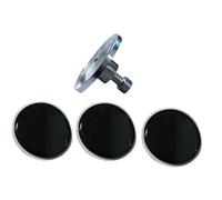 CYDZSRA Paintless Dent Repair Tool Kit Cold Glue Dent Puller Tab Set Professional Car Repair Accessories Generic Car Body Puller Tab 5cm/7cm Portable, Silver, 5cm