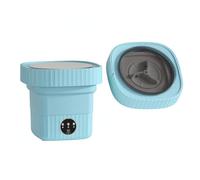 CYDZSRA Portable Mini Washer Lightweight Washing,Budget blue 6L ext | Unfold And Wash With Zero Learning Curve For Small Items Baby Clothes Underwear Dorms Apartments Camping And Rv