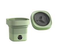 CYDZSRA Portable Mini Washer Lightweight Washing,Budget green 6L ext | Unfold And Wash With Zero Learning Curve For Small Items Baby Clothes Underwear Dorms Apartments Camping And Rv