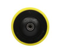 CYDZSRA Practical Sanding Disc Backing Pad for Polisher Sanders Rubber Composition Ensures Long Lasting Performance Under Pressure Drill Sanding Attachment, 5 inch 125mm M14