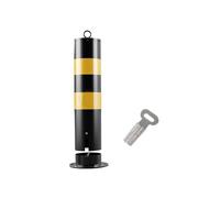 CYDZSRA Safe Bollard Post Parking Barrier Pole Traffic Signs Carbon Steel Pipe Garage Suitable Warning Post For Sidewalks And Outdoor Carbon Steel Pipe Garage Parking Lot Traffic Area
