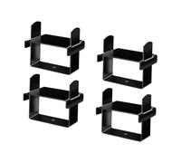 CYDZSRA Spring Clamp Kit 4 Pack 5inch Wide Spring Clamps Promotes Smooth Ride and Increases Stability While Hauling Up to 2.5” Wide Stainless Steel Bolt