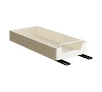 CYDZSRA Strategic Pull Out Organizer For Kitchen And Bathroom Heavy Duty For Everyday Pull Out Drawer Under Sink Pantry Multifunction Bedroom Slide Pantry Storage Shelf, White, 20cm