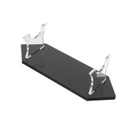 CYDZSRA Stylish Display Stand With Wide Open Made Of Acrylic For Featuring Samurai Stand Wakizashi Beautifully Multipurpose Hook Easy Installation Store Multifunctional Acrylic Rack Decorative