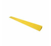 CYDZSRA Threshold Car Ramp, Degn, Easy to ll, Sturdy and Durable, Elastic, Suitable for Thresholds, and Bathrooms, Yellow,70, 1.5cm