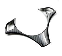 CYDZSRA Universal Fit Car Steering Wheel Panel Decoration Style Cover ABS Car Steering Wheel Panel Decoration Cover Non-Slip