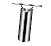 CYDZSRA Watermelon Puncher Cutter Practical Tool Lightweight Accessories Made for Easy Cleaning and Fast Fruit Preparation Watermelon Puncher Cutter Supplies Portable Melon, Silver, L