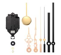 CYDZSRA Wooden Pendulum Clock Movement Repair DIY Part Pendulum Wall Clock Mechanism Metal Wall Clocks Craft Clocks Wooden Floor Movement Repair DIY Part Replaces, Shaft 13mm