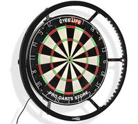 CyeeLife 360° Combinable Dartboard Light, 6-Panel LED Shadowless Illuminator for Professional Darts Setup Home/Bar