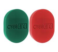CyeeLife Dart Finger Grip Wax, Practical Dart Accessories, 2 Pack, Red and Green