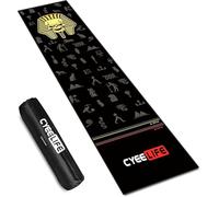 CyeeLife Dart Mat Length 295cm,Width 65cm with Carry bag and Start Lines and Colorful Printing for Steel and Soft Tip Darts Games