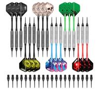 CyeeLife Darts Plastic Tip - 18pcs Soft Tip Darts Set for Electronic Dart Board