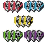 CyeeLife Standard Dart Flights - 5 Sets Per Pack (15 Dart Flights in total) (Colored)