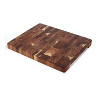 CYEER Large Wooden Chopping Boards End Grain 40x32x4CM