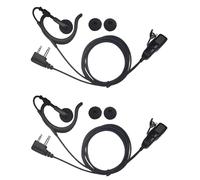 CYen Radio Headset Two Way Radio Earpiece Walkie Talkie Earpiece with mic Compatible Midland Walkie Talkie GXT1000VP4 T51VP3 T10 X LXT600VP3 2 Pack