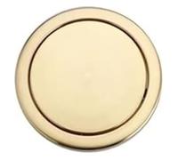 CYEZHKIIJ Built in Countertop Trash Can, Flap Lid Bin，Built-In Dustbin Round Stainless Steel Flush Recessed Balance Swing Cover Bin Garbage