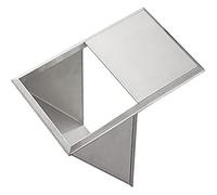 CYEZHKIIJ Built in Countertop Trash Can, Flap Lid Bin，Embedded Built-In Chute Cover, And Waste, Bin With Inclined