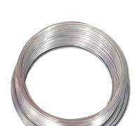 CYFANG 1 Meter Aluminum Lubricating Oil Pipe Tube Coil 1mm Thickness Air Conditioning Refrigeration Plumbing Craft Frame(OD16 x 1mm)