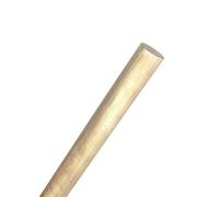 CYFANG 10pcs 1.6mm Brass Round Rod for DIY Knife Handles Circular Model Making Hardware Solution Metal Working(500mm x 2mm)