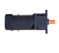 CYFANG 1pcs 60W 220V AC Single Phase Speed Reducer Motor 90x90mm Frame 5RK60GU Electromagnetic Power off Brake Gear Motor mechanical adjustable(500K 3rpm)