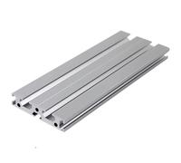 CYFANG 2pcs 1570 Aluminum Extrusion Profile 15x70mm Silver Anodized Square Tubes Rail Frame for Guardrails Furniture Frameworks frame hardware(350mm long)