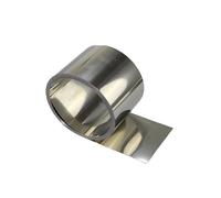 CYFANG 304 Stainless Steel Strip Thickness 0.01mm 0.02mm 0.03mm 0.04mm 0.05mm 0.06mm x 100mm Steel Foil Sheet Plate 1 Meter mechanical craft(0.01mm)
