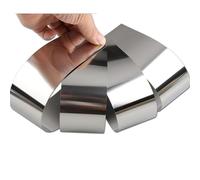 CYFANG 50x300mm 304 Stainless Steel Plate Thin Sheet Thickness 0.01mm 0.02mm 0.03mm 0.04mm 0.05mm 0.09mm 1mm mechanical craft(0.5mm)