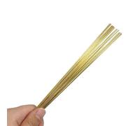 CYFANG 5pcs Brass Rod Thin Round Rod Dia 1mm 1.5mm Wire Ultra light Clay Model Scene Support DIY Model Part Metal Working(1.5x200mm)
