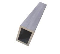 CYFANG 6063 Aluminum Alloy Square Tube 500mm Rectangular Aluminum Tube for Door and Window Frame Craft Frame(50x50x3mm)