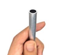 CYFANG Aluminum Round Tube for Car Body Frames and Bicycle Racks Lightweight and Versatile Construction Material Craft Frame(300mm x 38mm x 1mm)