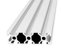 CYFANG European Standard 2060 Aluminum Profile Silver Anodized 20x60mm Extrusion Frame for Workshop Equipment Frames Display Racks frame hardware(700mm 27.56")