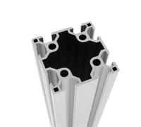 CYFANG T Type Slot 6060 Aluminum Profile 60x60mm Extrusion Frame Linear Rail Plane for DIY Framework Workshop Engraving Machine frame hardware(500mm 19.69" long)