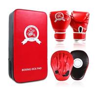 CYFIE Kids Boxing Gear,boxing gloves and pads,Kick Shield Pads Training Gloves,boxing pads,Sparring equipment for Karate, Muay Thai,Taekwondo