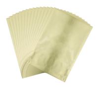 CYFUN DESIGN 50 Pieces Toner Reactive Foil for Laminator, 20x29cm/7.9x11.4inch Foil Paper for Toner Foiling Scrapbooking Craft Projects Card Making, Foil by Laser Printer and Laminator (Light Gold)
