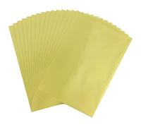CYFUN DESIGN 50 Sheets Toner Reactive Foil Sheet Crafts Paper Holographic Heat Transfer Craft Foil Paper Scrapbooking Stamping Cardstock Heat Transfer DIY Crafts Accessories 7.9 x 11.4inch-Sub-golden