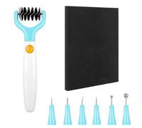 CYFUN DESIGN All-in-One Paper Sculpting Tool Kit & Die Brush for Card Making & Scrapbooking