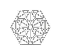 CYFUN DESIGN Hexagon Dies for Card Making DIY Scrapbooking Metal Cutting Dies for Paper Crafting Arts Crafts Embossing Stencil Die Cuts Punch Template Moulds Arts Supplies Scrapbook Photo Album Decor