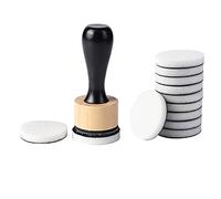 CYFUN DESIGN Ink Paints Mixing Blending Tool Mini Round Foam Refills, for Scrapbooking Craft, Control of Placement, No More Inky Fingers with Spare Pads Rubber Stamping &