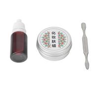 Cygmophing 0.53oz Scar Wax 10ml Fake Blood Artificial Wound Modeling Blood Skin Wax with Spatula