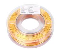 Cygmophing 1.75mm PLA Filament Bundle Gold Red Dual Color Coextrusion Filament 3D Printing Consumable 200g 30-45mm/s