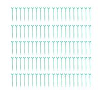 Cygmophing 100pcs Y Shape Eyelash Lift Tool 3 in 1 Flat End Picking Tip Comb End Portable Eyelash Extension Makeup Tool