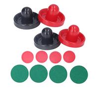Cygmophing 12pcs 96mm Table Air Hockeys Accessories Pushers Pads Air Hockeys Pucks Table Hockey Accessories (Type C)
