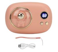 Cygmophing 2 in 1 Hand Warmer Power Bank Multifunctional Mini Portable USB Small Hand Warmers for Outdoor Camping (Pink)