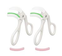 Cygmophing 2pcs Eyelash Curler Precision Curl Control Wide Angle with Refill Pads Lash Lift Curling Tool with Refill Pads