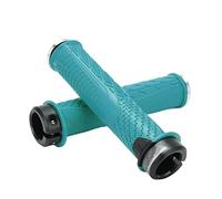 Cygmophing 2Pcs/set Mountain Bike Grips Cycling Anti Slip Handlebar Cover Lock On Bicycle Handlebar Grips (Blackish Green)